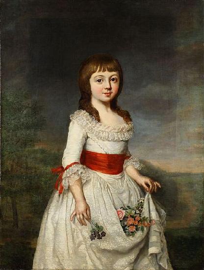 unknow artist Portrait of Duchess Charlotte Friederike of Mecklenburg as a child
